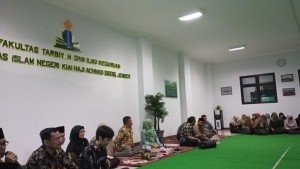 Tasyakuran Doktor dan Halal Bihalal FTIK UIN KHAS